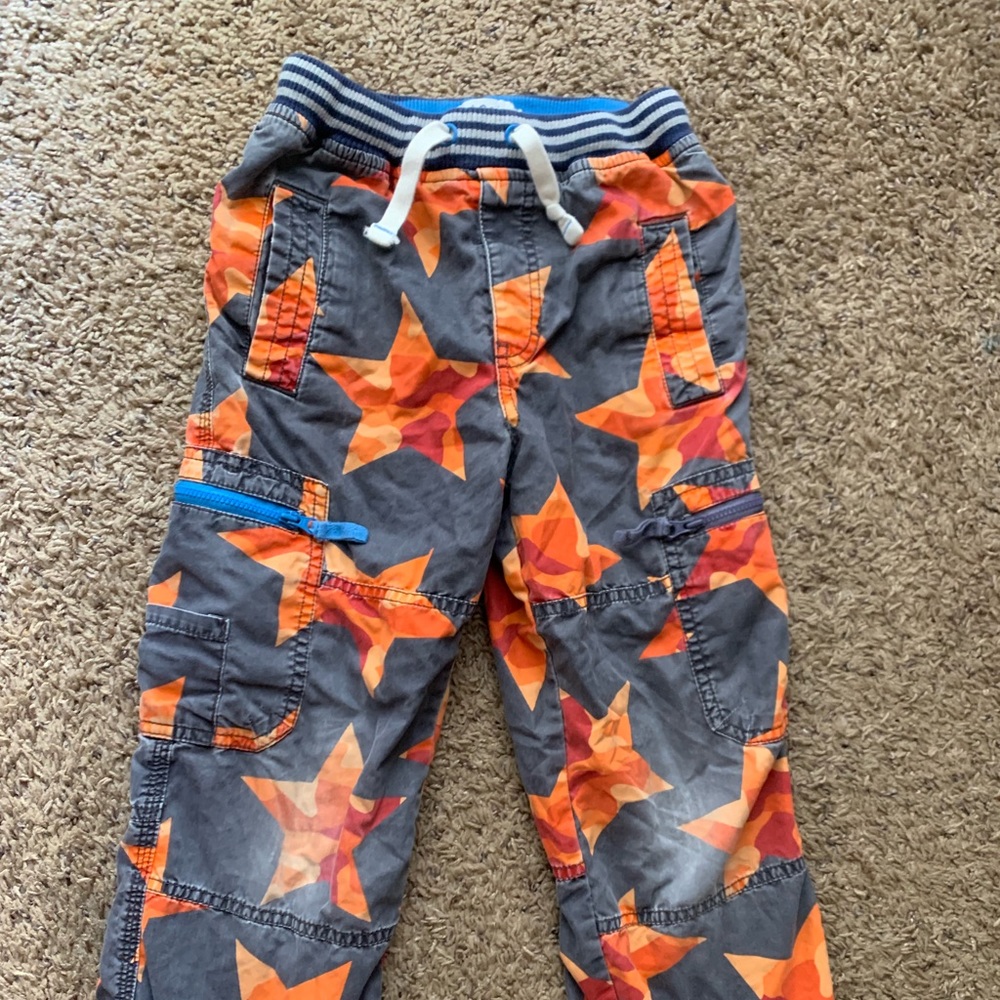 Mini Boden zip off pants